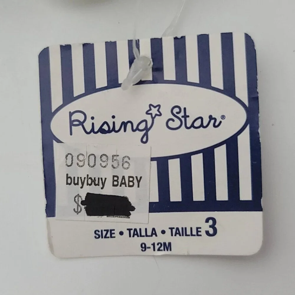 Western Boots Rising Star 9-12 month Shoes NEW Cowboy Shoes Brown‎ Soft Booties